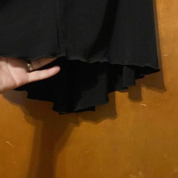 Original 80s vintage Candies high low (4” difference) midi dress w/silver brooch - Picture 6 of 7